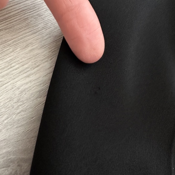 BABATON Pleated Black Satin Pant - Picture 12 of 16